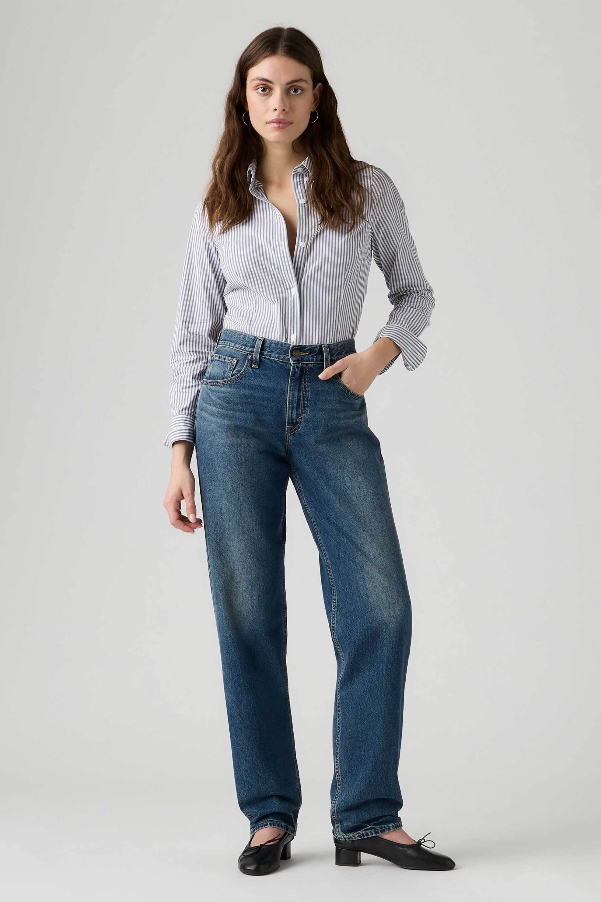 Levi's® γυναικείο τζιν παντελόνι πεντάτσεπο Loose Tapered Fit