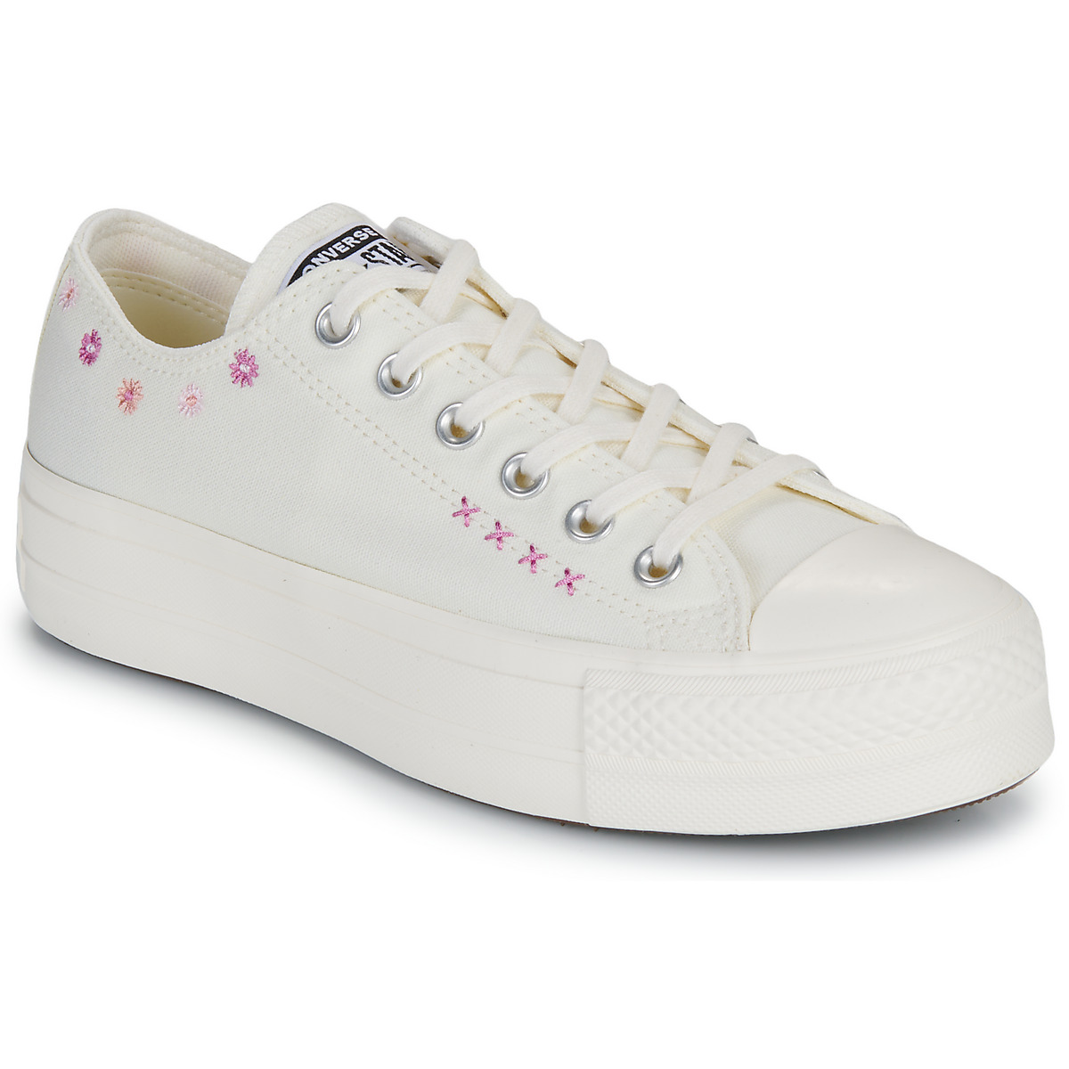 Xαμηλά Sneakers Converse CHUCK TAYLOR ALL STAR LIFT FLORAL EMBROIDERY LOW TOP