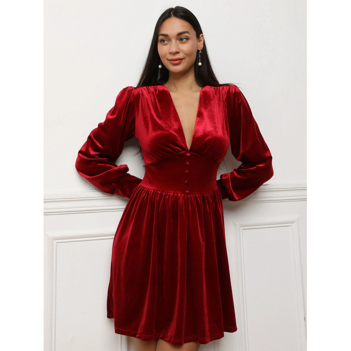 Φορέματα La Modeuse 73514_P173471