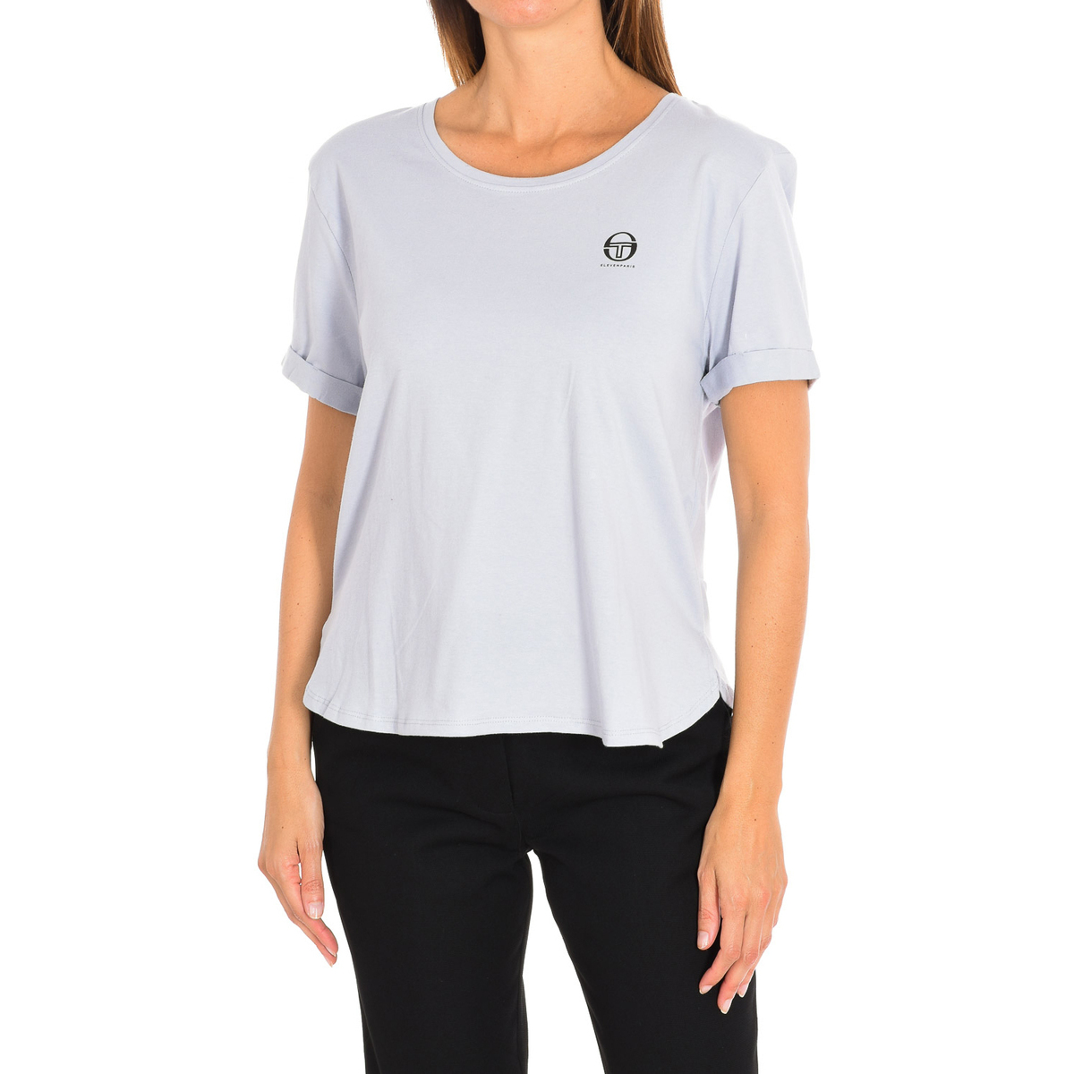 T-shirt με κοντά μανίκια Eleven Paris 17F2TS501