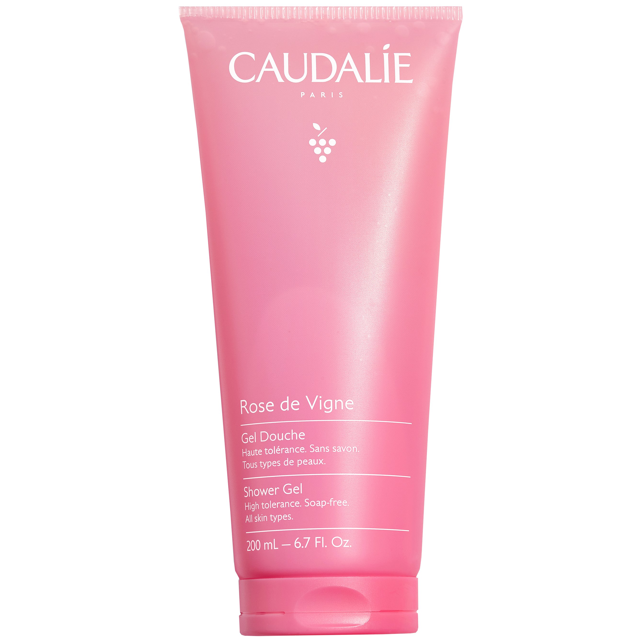 Caudalie Rose De Vigne Shower Gel Ενυδατικό Απαλό Αφρόλουτρο με Διακριτικό Άρωμα Τριαντάφυλλο 200ml