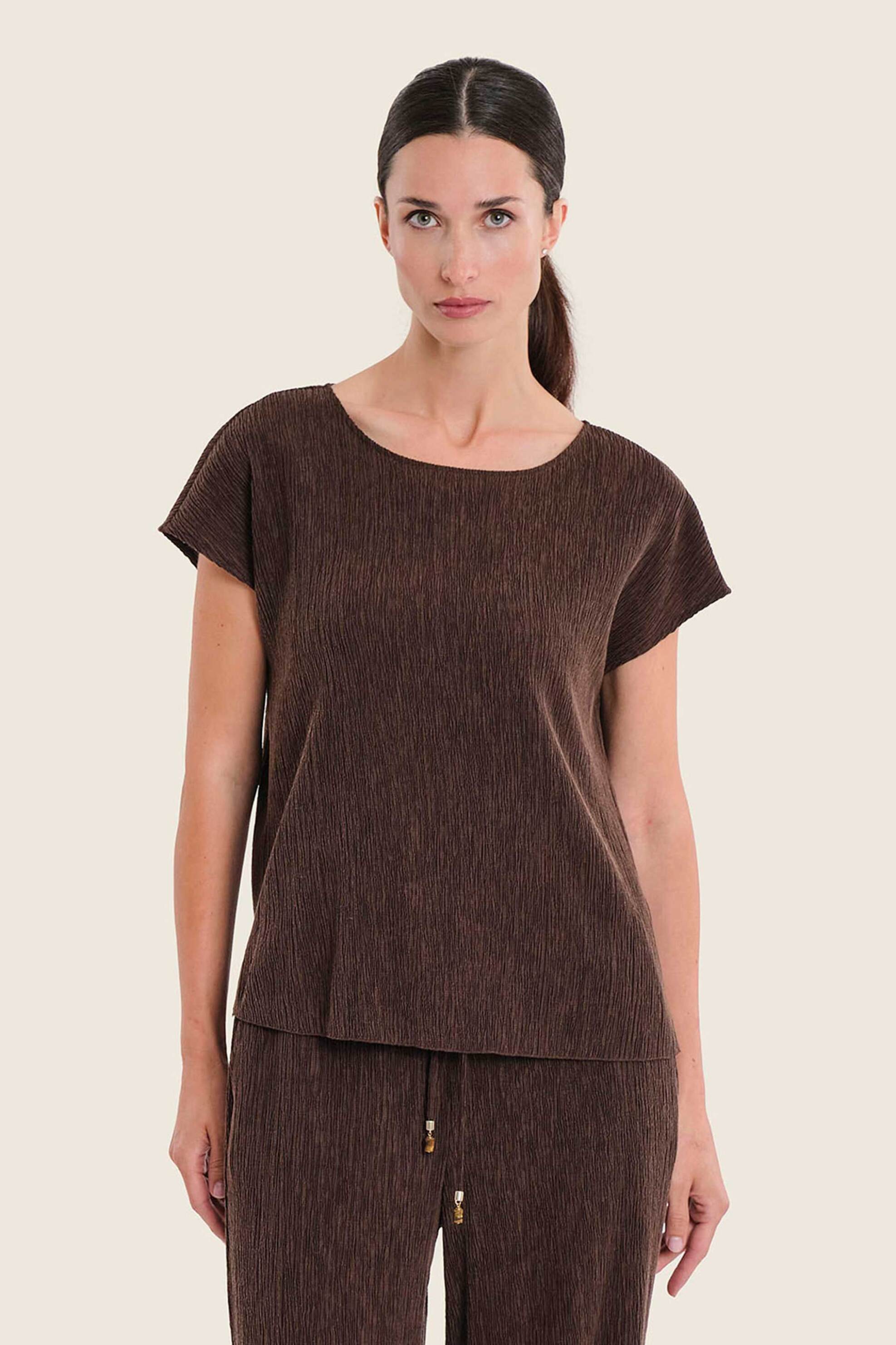 Gerry Weber γυναικείο Τ-shirt με ανάγλυφο ύφασμα