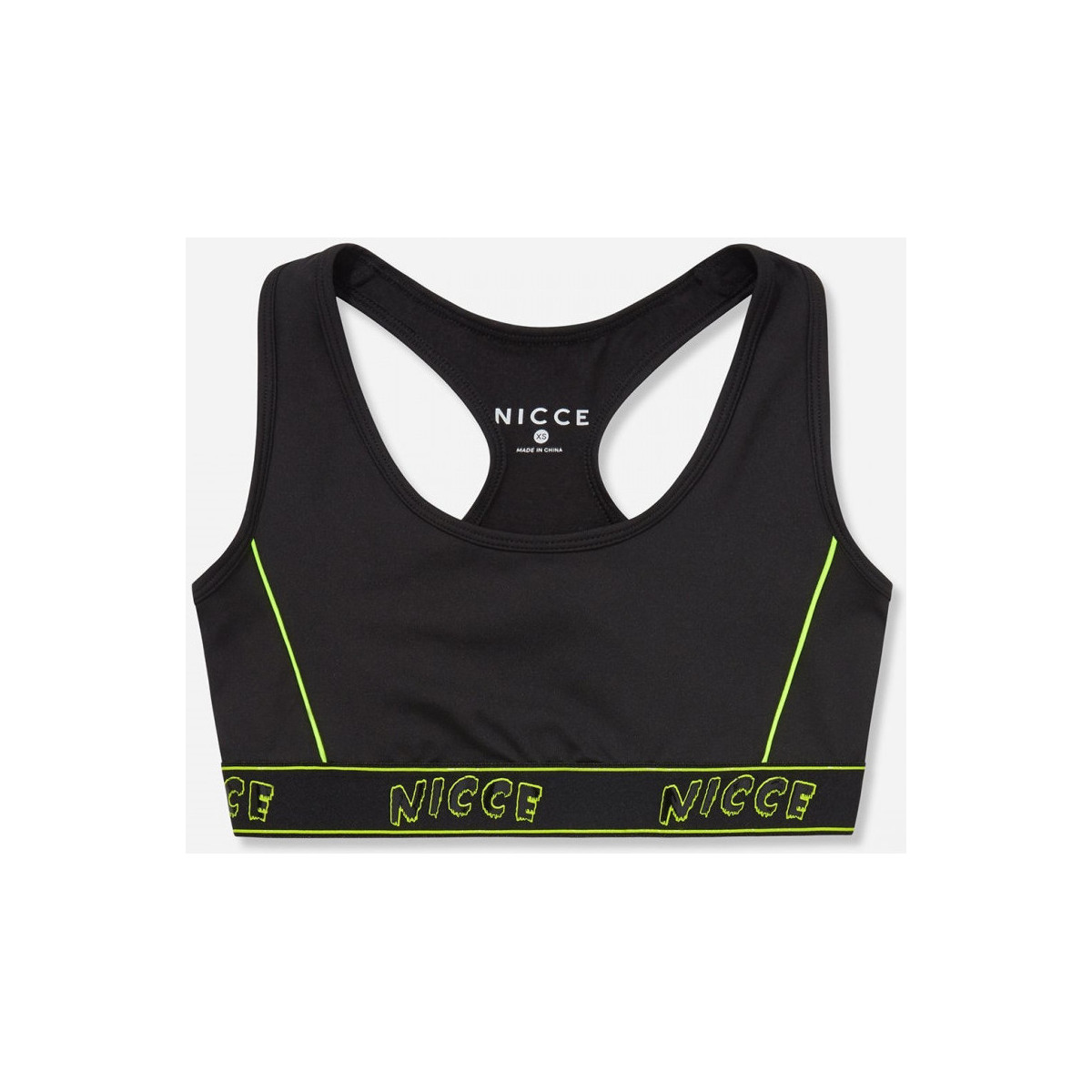 Αμάνικα/T-shirts χωρίς μανίκια Nicce London Carbon racerback bra