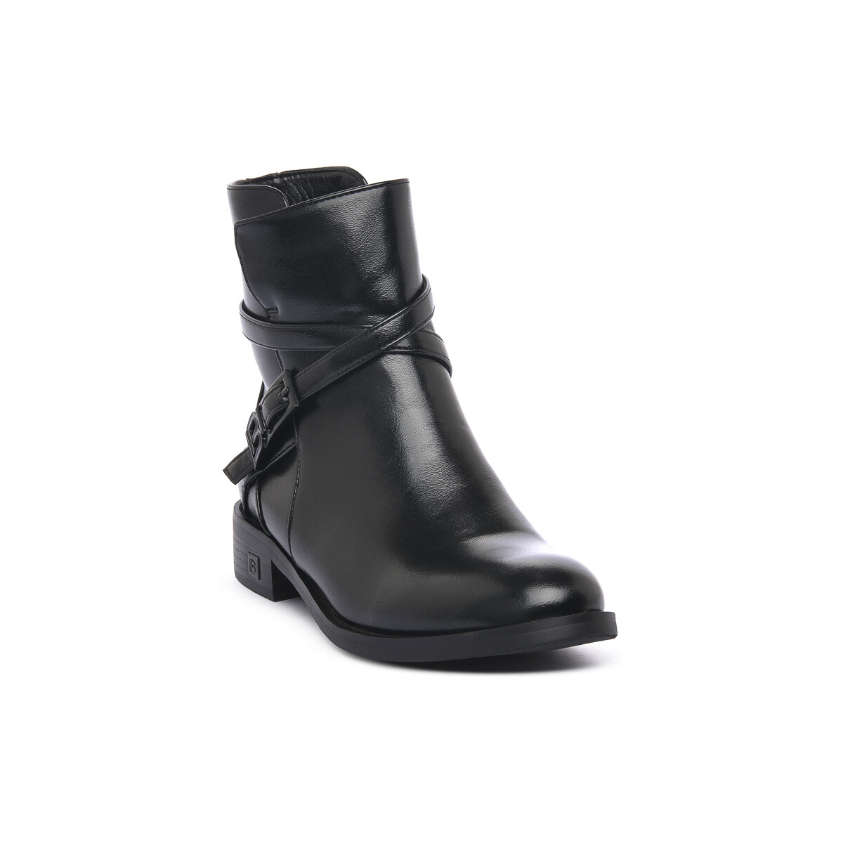 Μποτίνια Laura Biagiotti NUBUK BLK