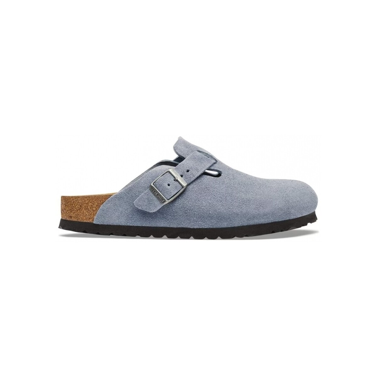 Τσόκαρα BIRKENSTOCK Boston Suede Leather Narrow - Stone Blue