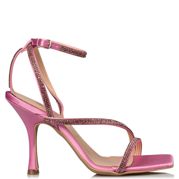 CRYSTAL EMBELLISHED SANDALS