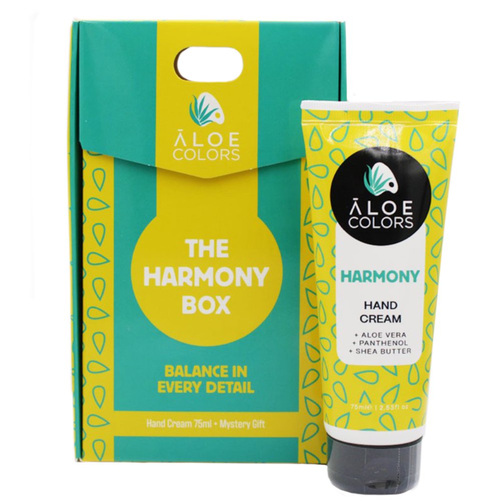 Aloe Colors Promo The Harmony Box Balance In Every Detail Hand Cream 75ml & Δώρο Mystery Gift