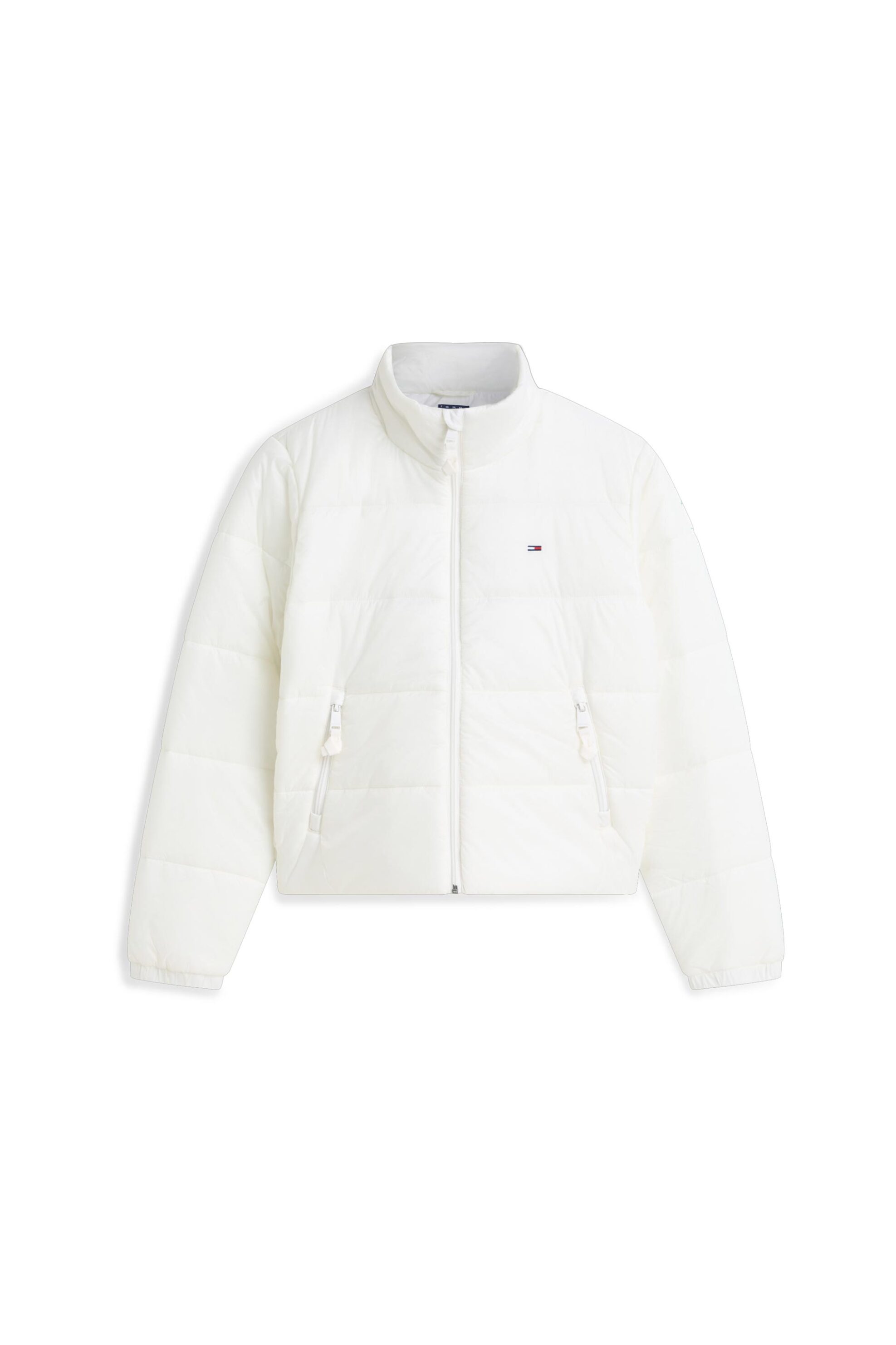 Tommy Jeans γυναικείο μπουφάν καπιτονέ με ψηλό λαιμό και λογότυπο Relaxed Fit