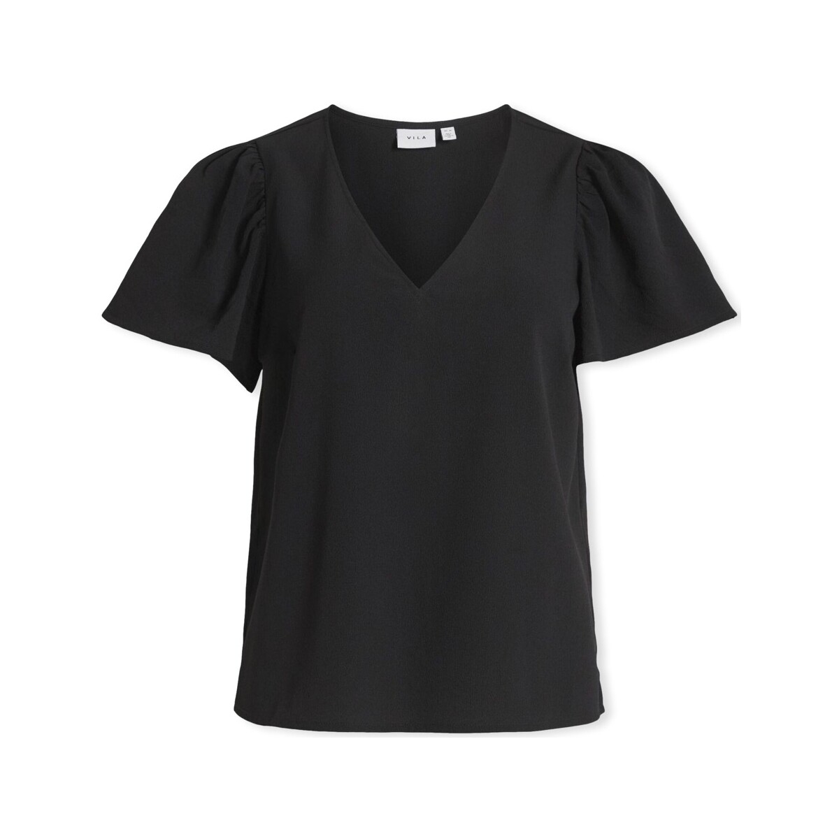 Μπλούζα Vila Top Kirsti Ika LS - Black Beauty