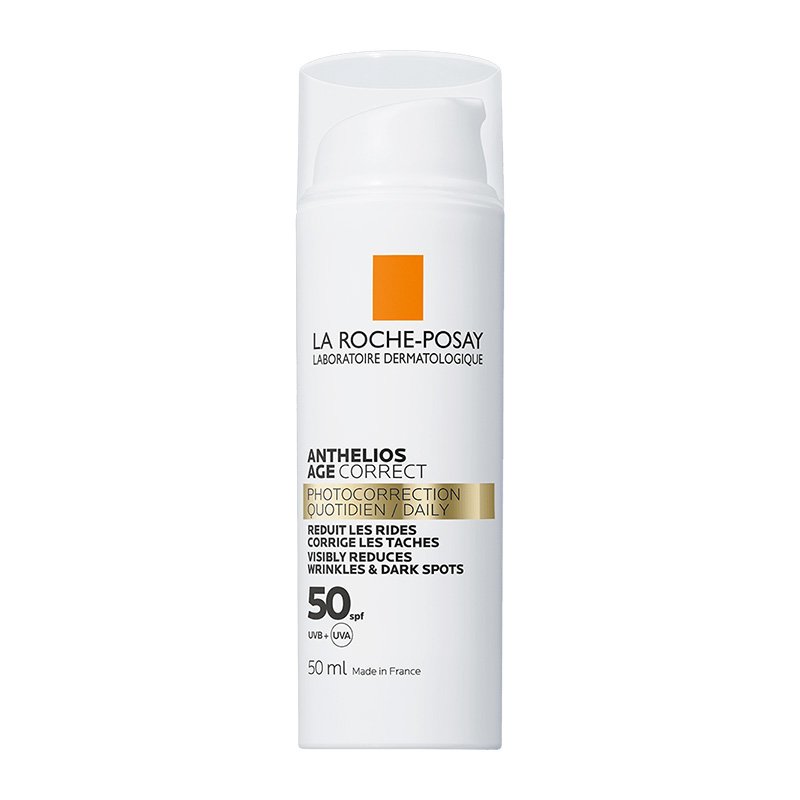 La Roche-Posay Anthelios Age Correct Photocorrection Daily Cream Spf50 Αντηλιακή Αντιγηραντική Κρέμα Προσώπου Κατά των Σκούρων Κηλίδων 50ml