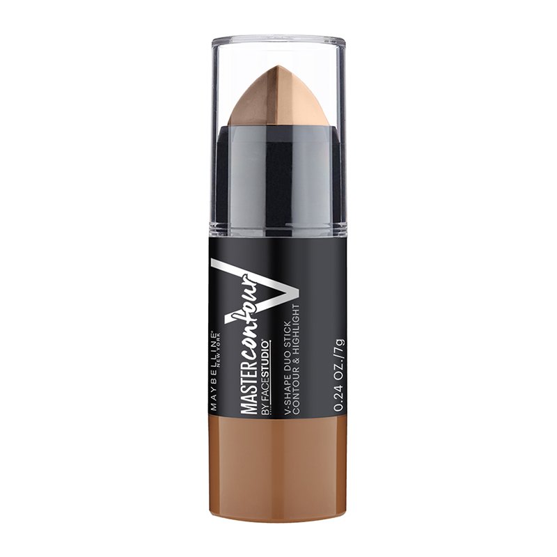 Maybelline Contour Stick Master Contour V-SHAPE με Κρεμώδη ματ Υφή για Ένα Τέλεια Σμιλευμένο Look 7gr - Dark