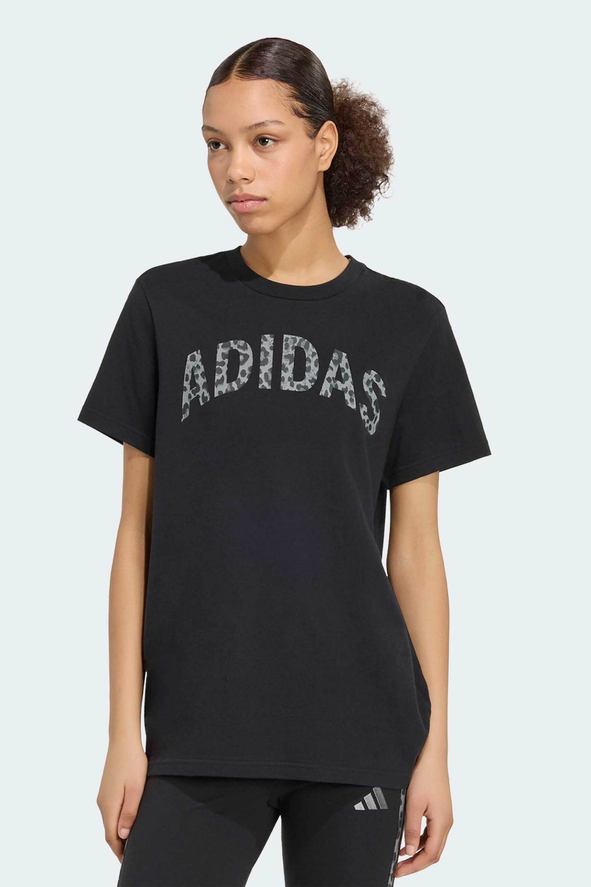 Adidas γυναικείο T-shirt Regular Fit "Animal Graphic 2"