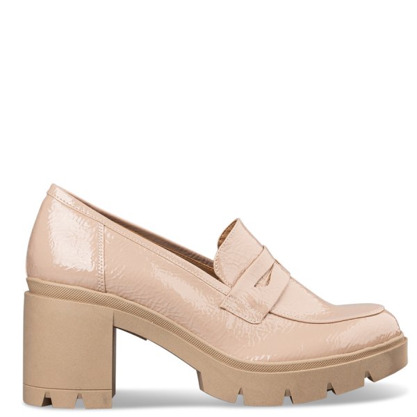 PLATFORM HEEL LOAFERS