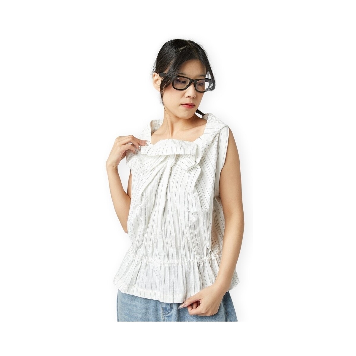 Μπλούζα Wendy Trendy Top 250626 - White/Black