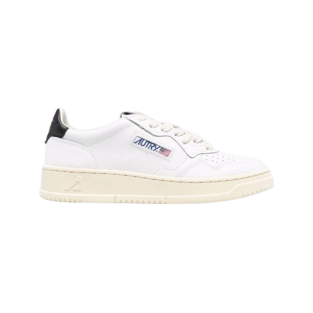 Xαμηλά Sneakers Autry Baskets Medalist Low cuir blanc