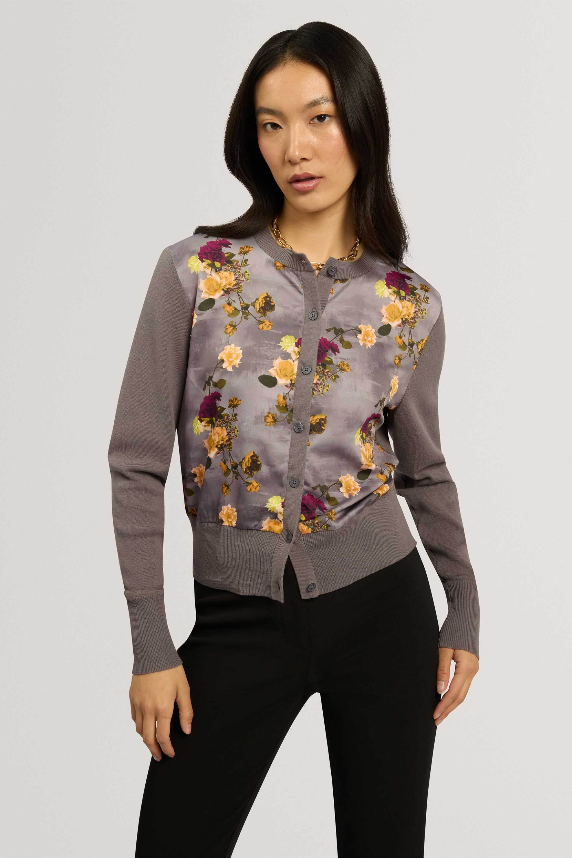 Ted Baker γυναικεία ζακέτα με floral print "Rosalah"