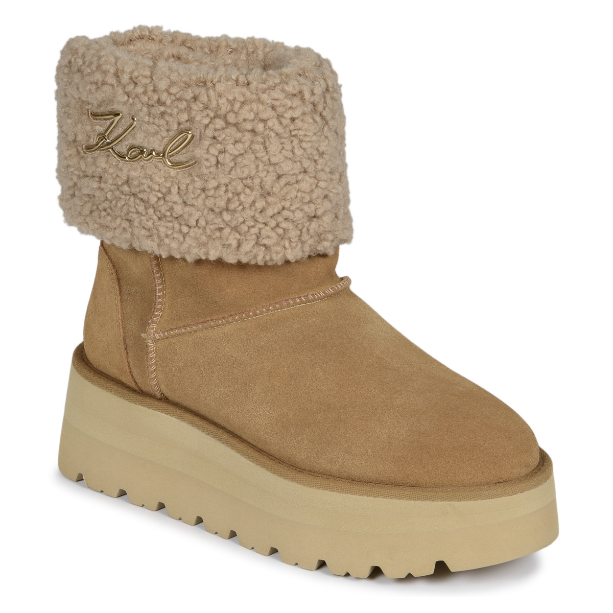 Μπότες για την πόλη Karl Lagerfeld SKYLAR Signia Kollar Mid Boot