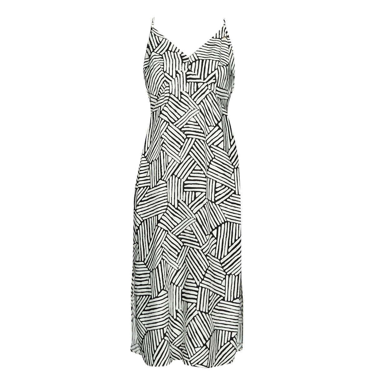 Μακριά Φορέματα Superdry VINTAGE MIDI HALTER SLIP DRESS