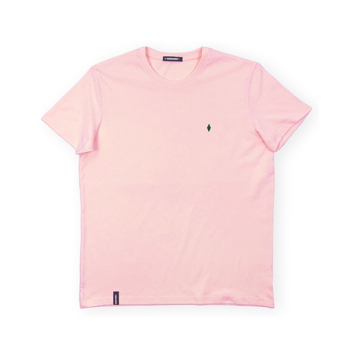 T-shirt με κοντά μανίκια Organic Monkey T-Shirt Virtual Life - Pink