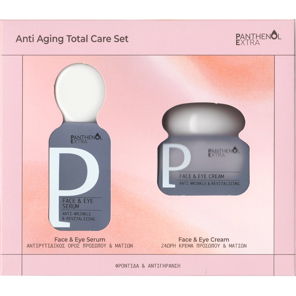 Panthenol Extra Promo Anti-wrinkle & Revitalizing Face & Eye Serum 30ml & Cream 50ml