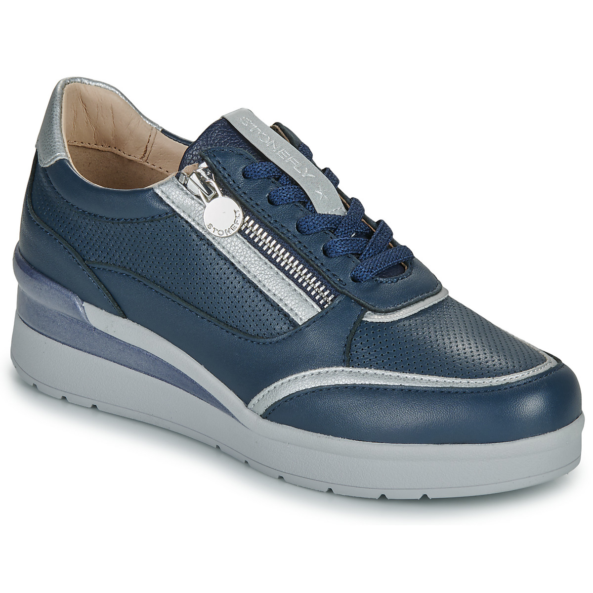 Xαμηλά Sneakers Stonefly CREAM 52 ZIP NAP LASER