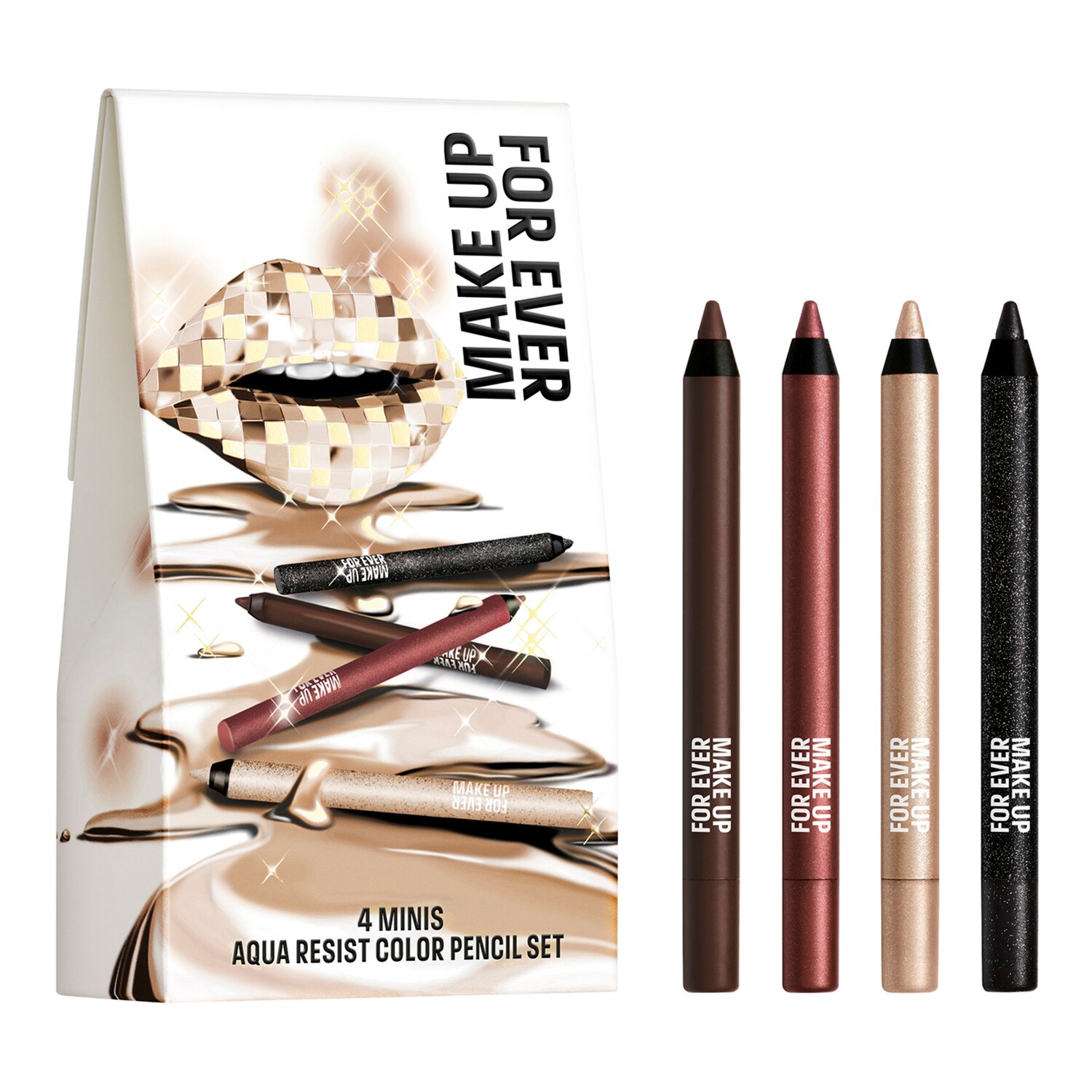 Make Up For Ever - Aqua Resist Color Pencil Set - Σετ για τα μάτια | 0.8 g