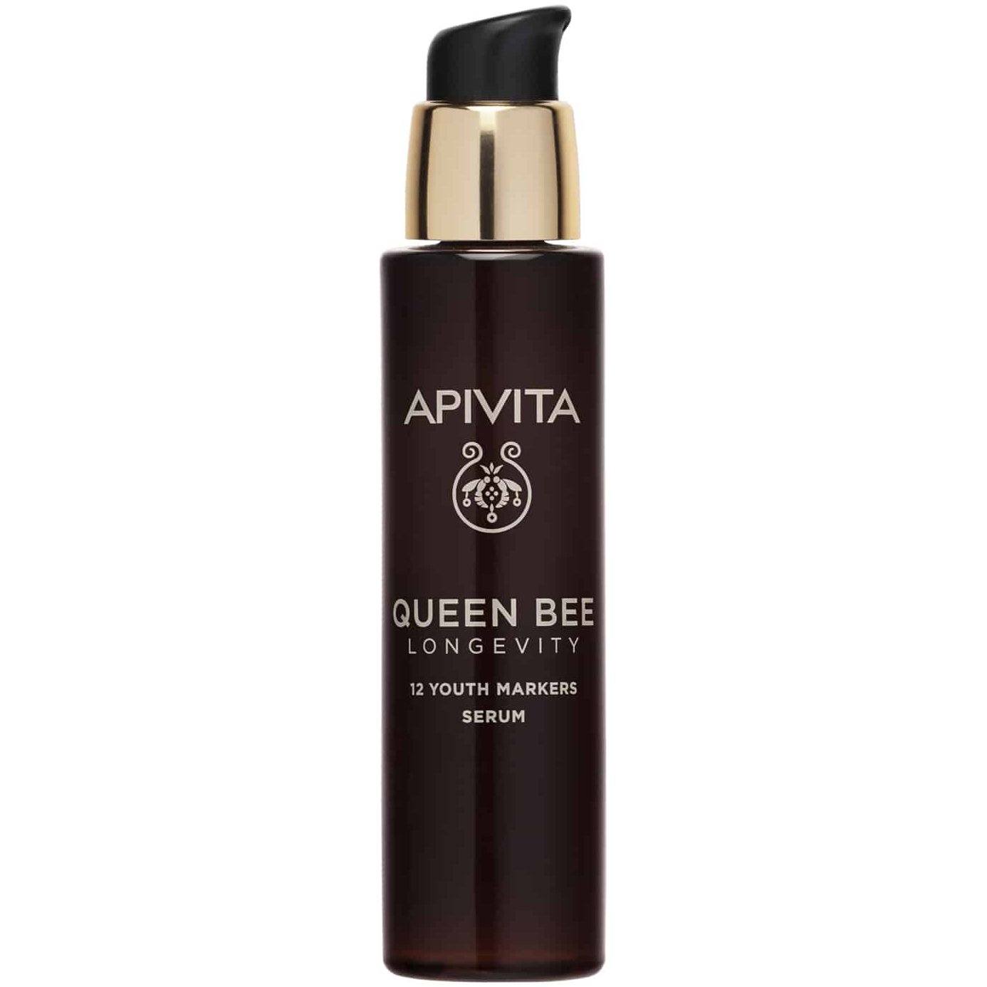 Apivita Queen Bee Longevity 12 Youth Markers Serum Αντιγηραντικός Ορός Προσώπου Ανάλαφρης Υφής για Δράση σε 12 Δείκτες Νεότητας 30ml