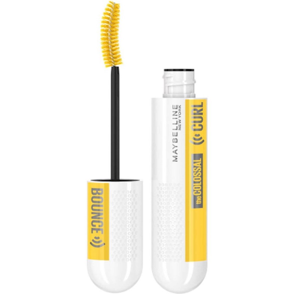 Maybelline The Colossal Curl Bounce Mascara Μάσκαρα για Πλούσιο Όγκο & Έντονη Καμπύλη με Ειδικό Βουρτσάκι 10ml - 01 Very Black