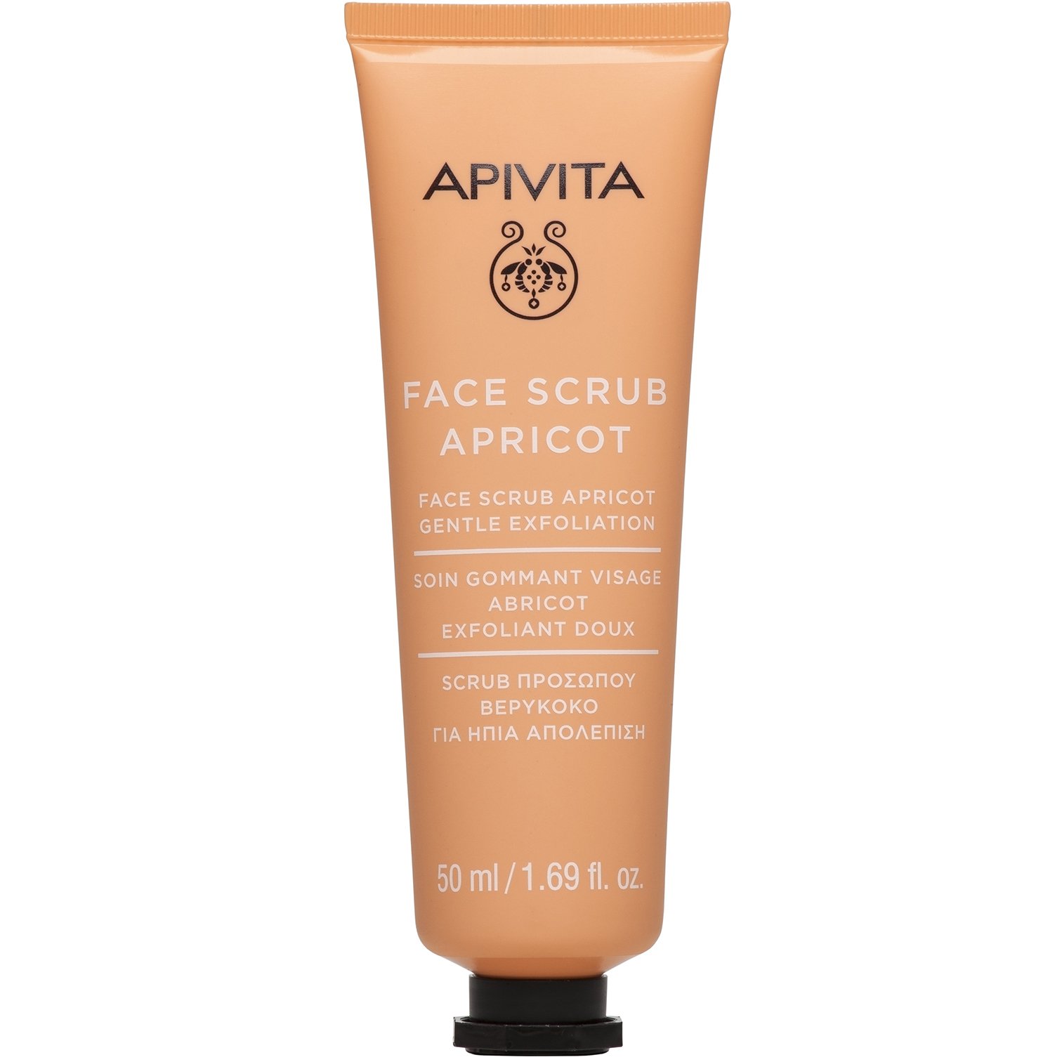 Apivita Gentle Exfoliation Apricot Face Scrub Προσώπου Ήπιας Απολέπισης με Βερίκοκο 50ml