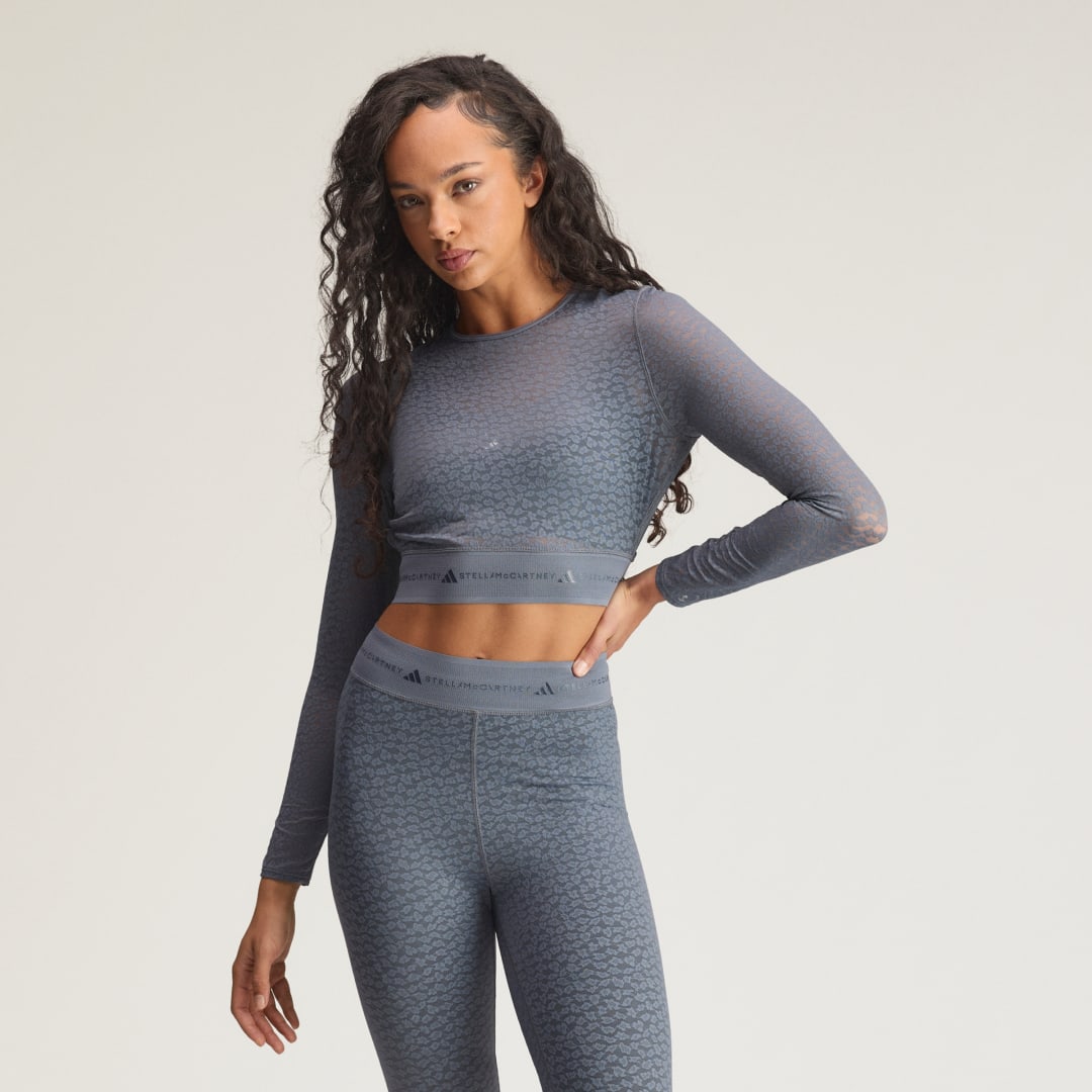 aSMC Longsleeve Lace Crop Top