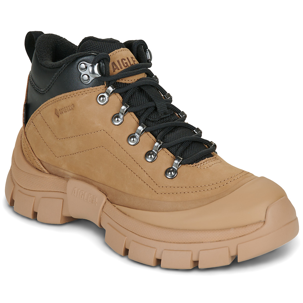 Xαμηλά Sneakers Aigle TENERE GTX MID BLACK
