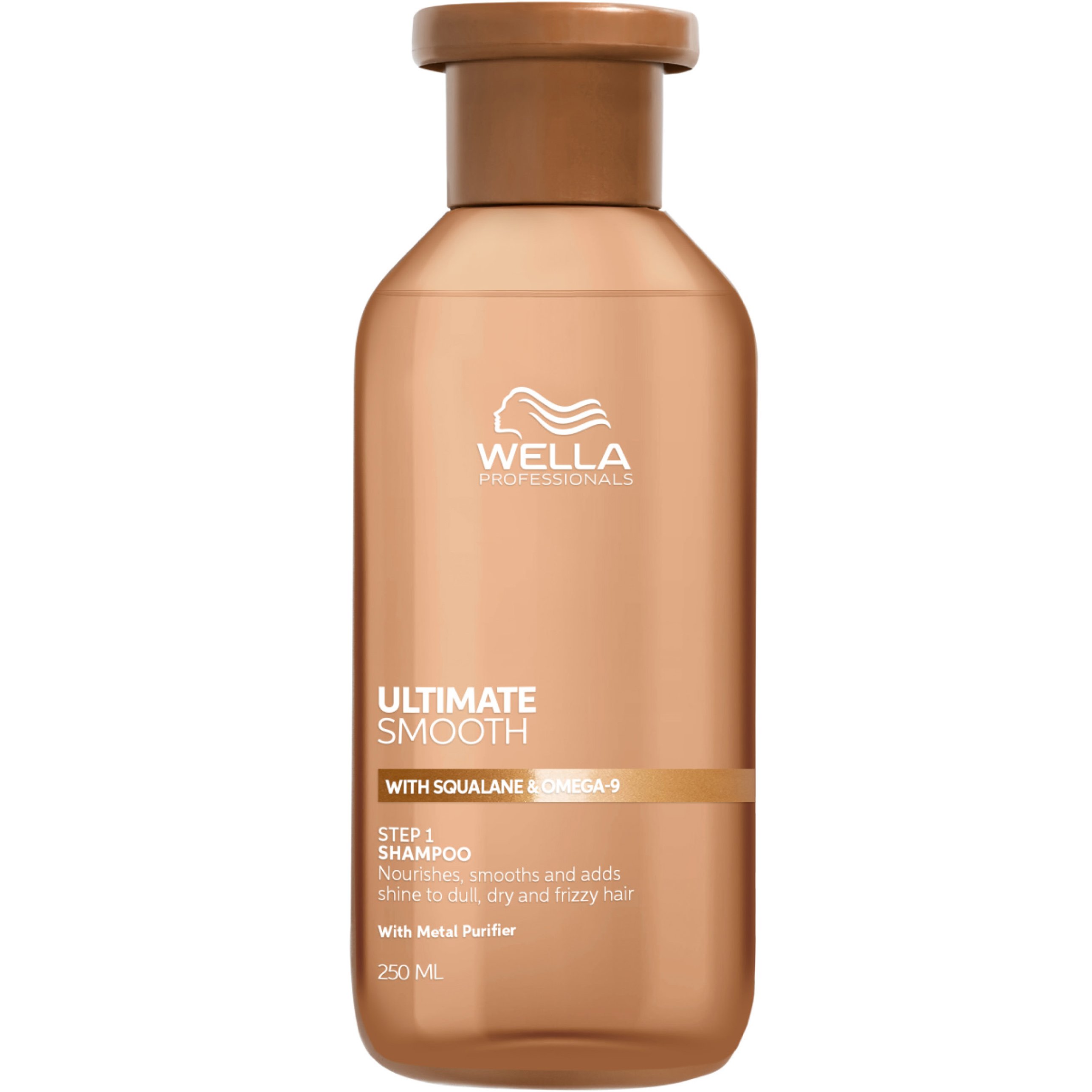 Wella Professionals Ultimate Smooth Step 1 Shampoo Σαμπουάν για Θαμπά, Ξηρά & Φριζαρισμένα Μαλλιά - 250ml