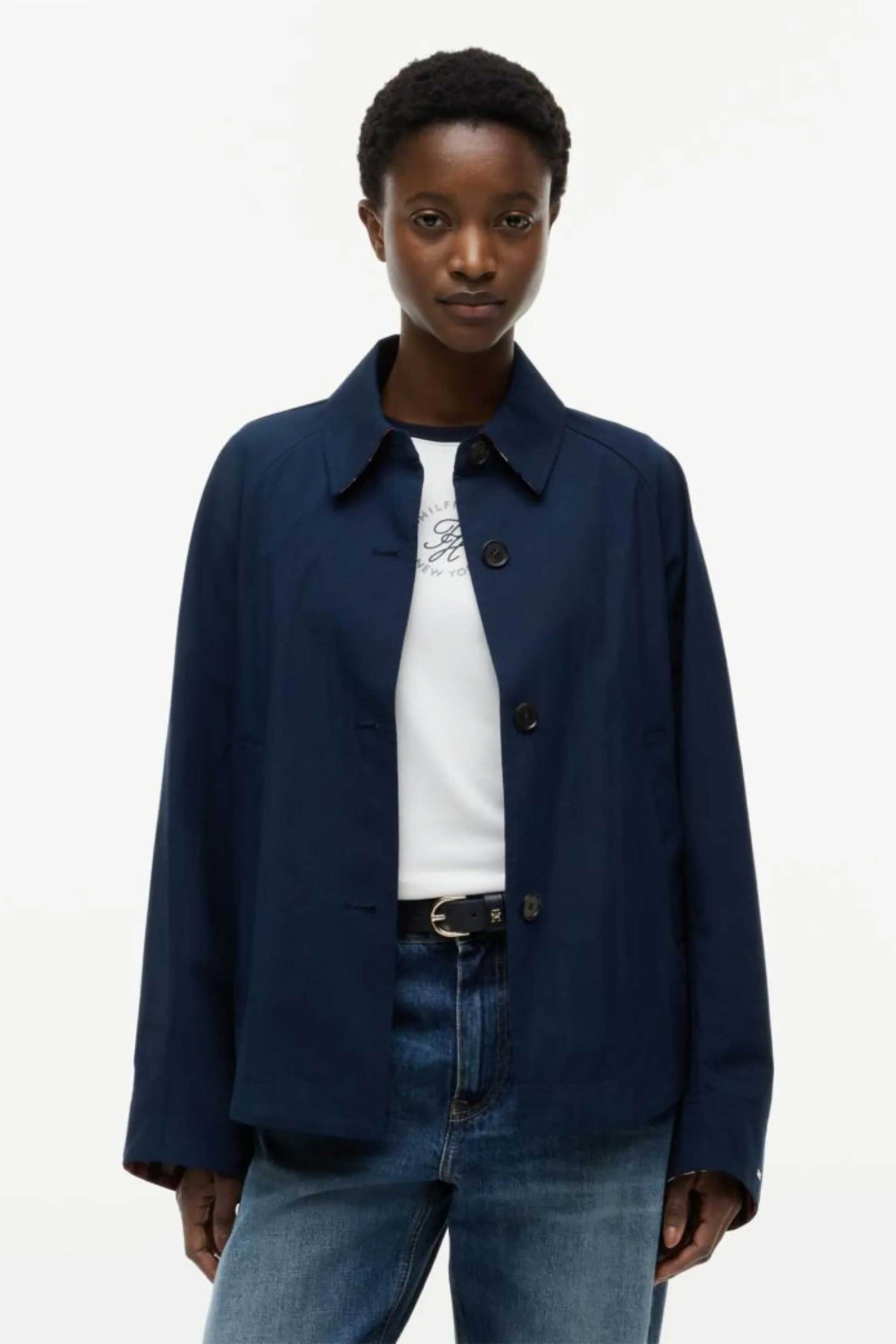 Tommy Hilfiger γυναικείο jacket αδιάβροχο Regular Fit