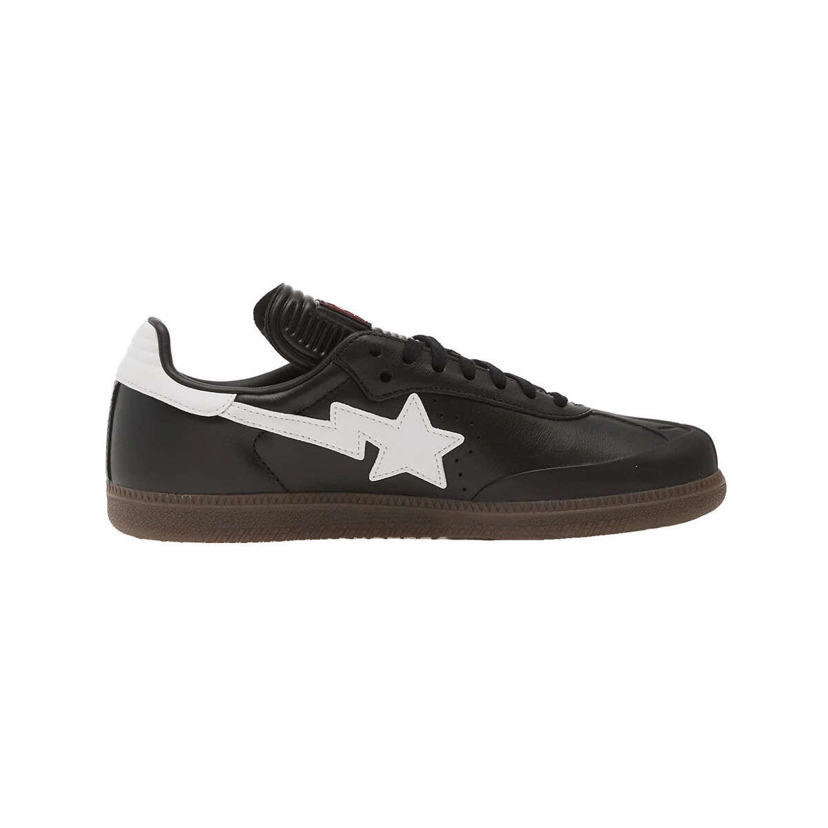 Xαμηλά Sneakers adidas Baskets bape black white gum cuir