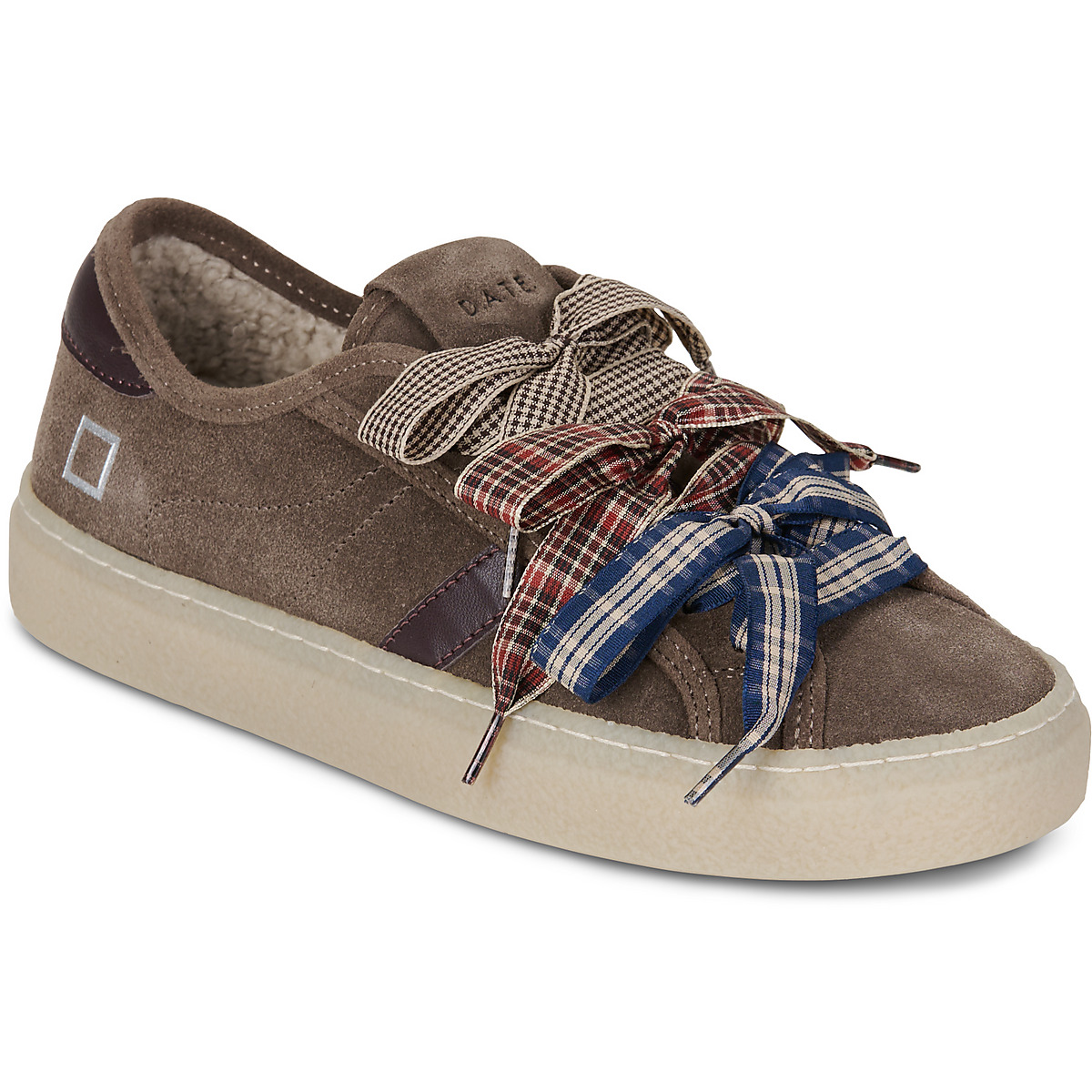 Xαμηλά Sneakers D.A.T.E. TENDER SUEDE TAUPE