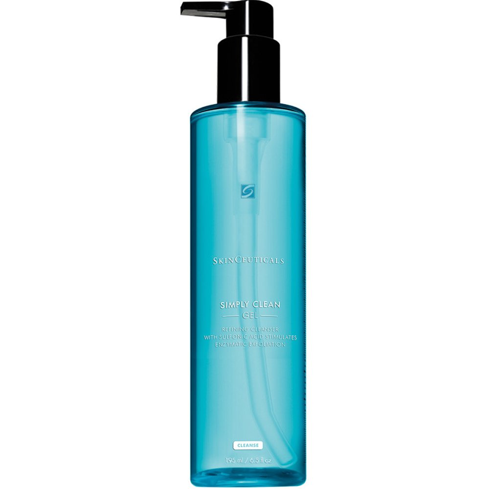 Skinceuticals Simply Clean Gel Καθημερινό Τζελ Καθαρισμού & Σύσφιξης των Πόρων, με Μίγμα Οξέων Φρούτων 195ml