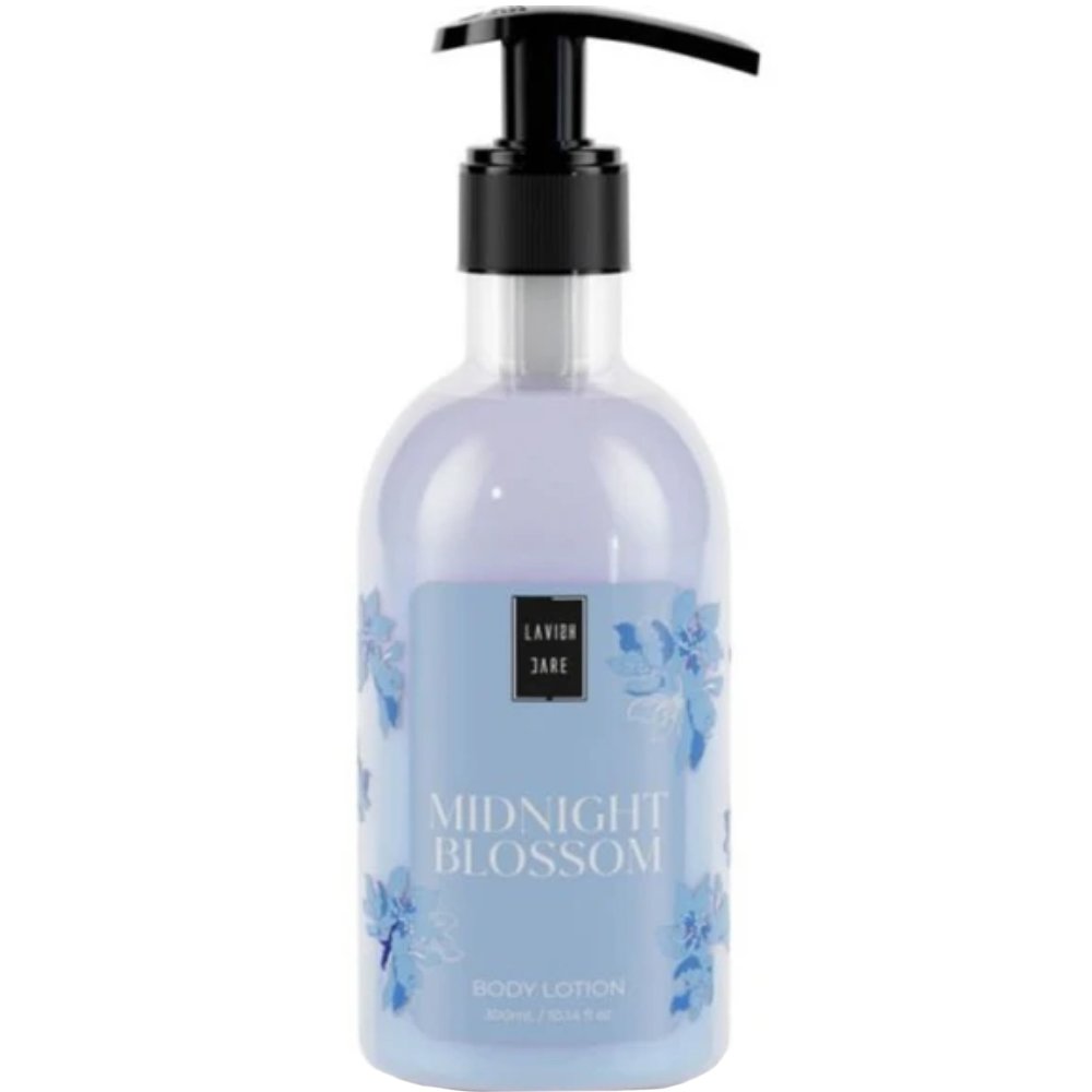 Lavish Care Body Lotion Midnight Blossom Ενυδατική Κρέμα Σώματος με Ευχάριστο Άρωμα Γιασεμί με Αντλία 300ml