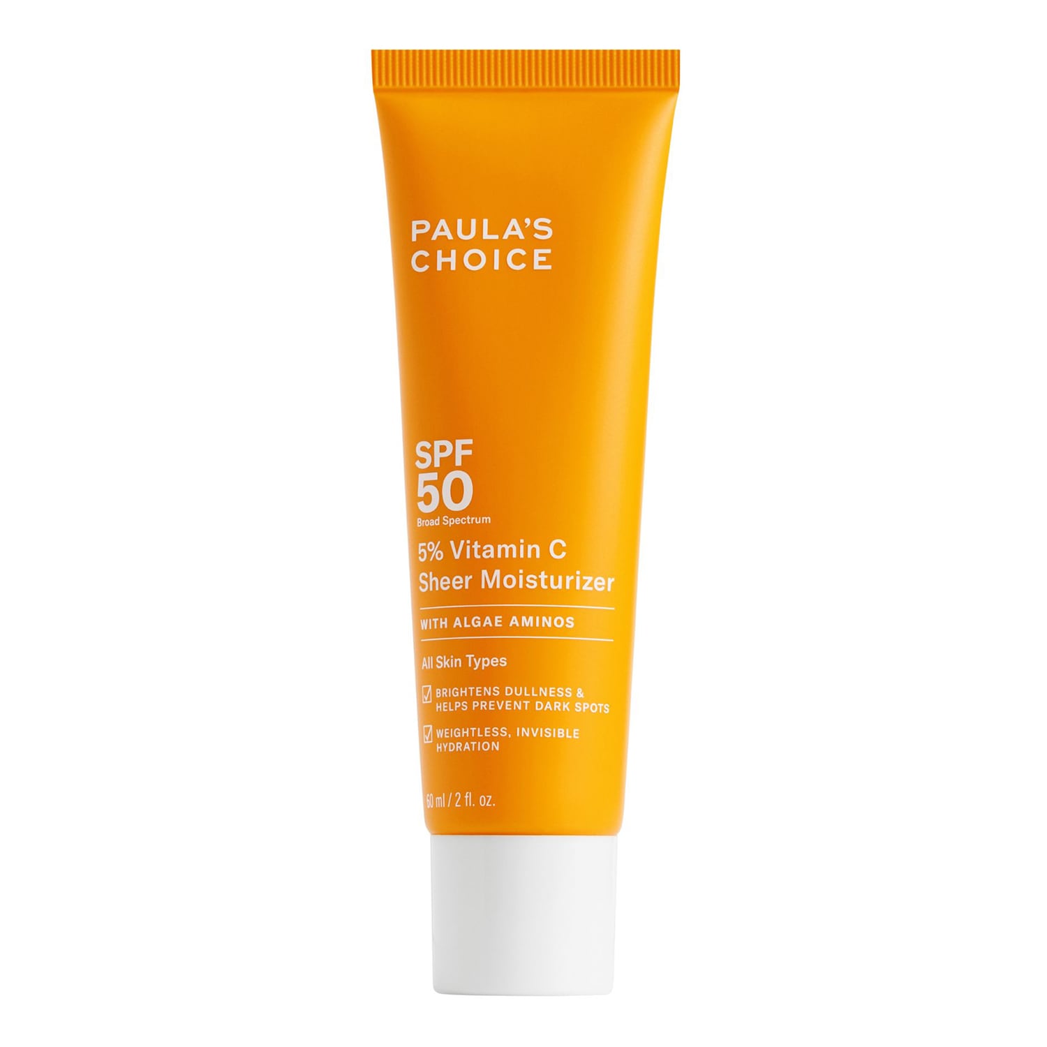 Paula's Choice - Crème Hydratante Légère 5 % Vitamine C SPF 50 | 60 ml