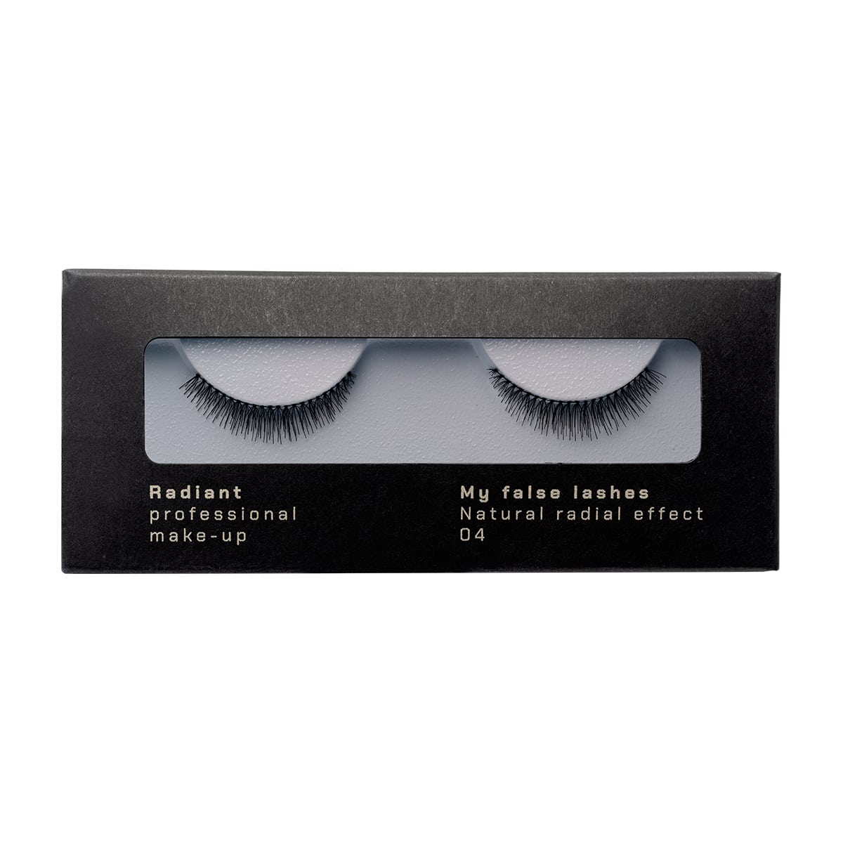 My False Lashes No 4 - Natural Radial Effect