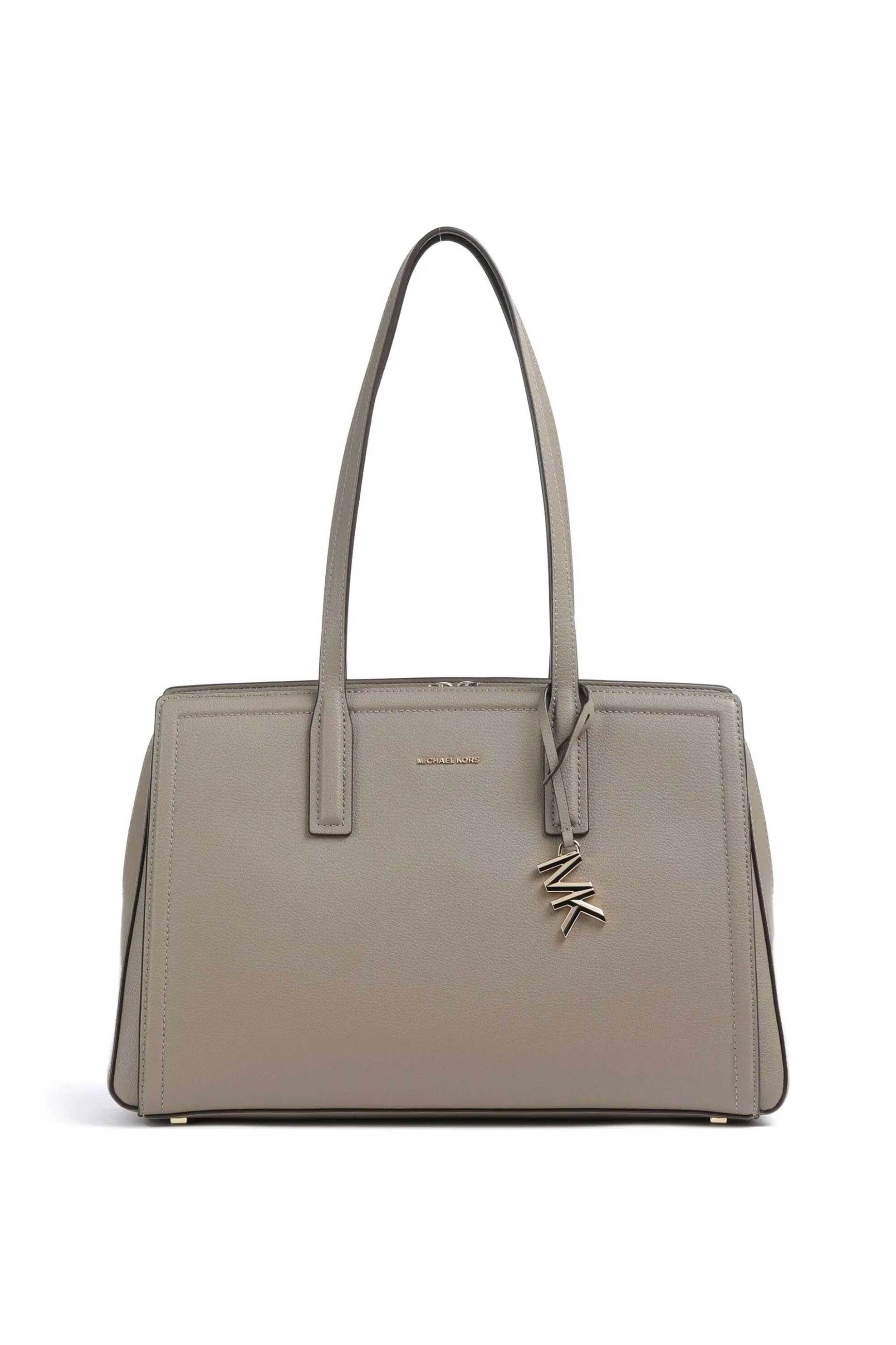 Michael Kors γυναικεία δερμάτινη τσάντα tote με μεταλλικό λογότυπο "Laila"