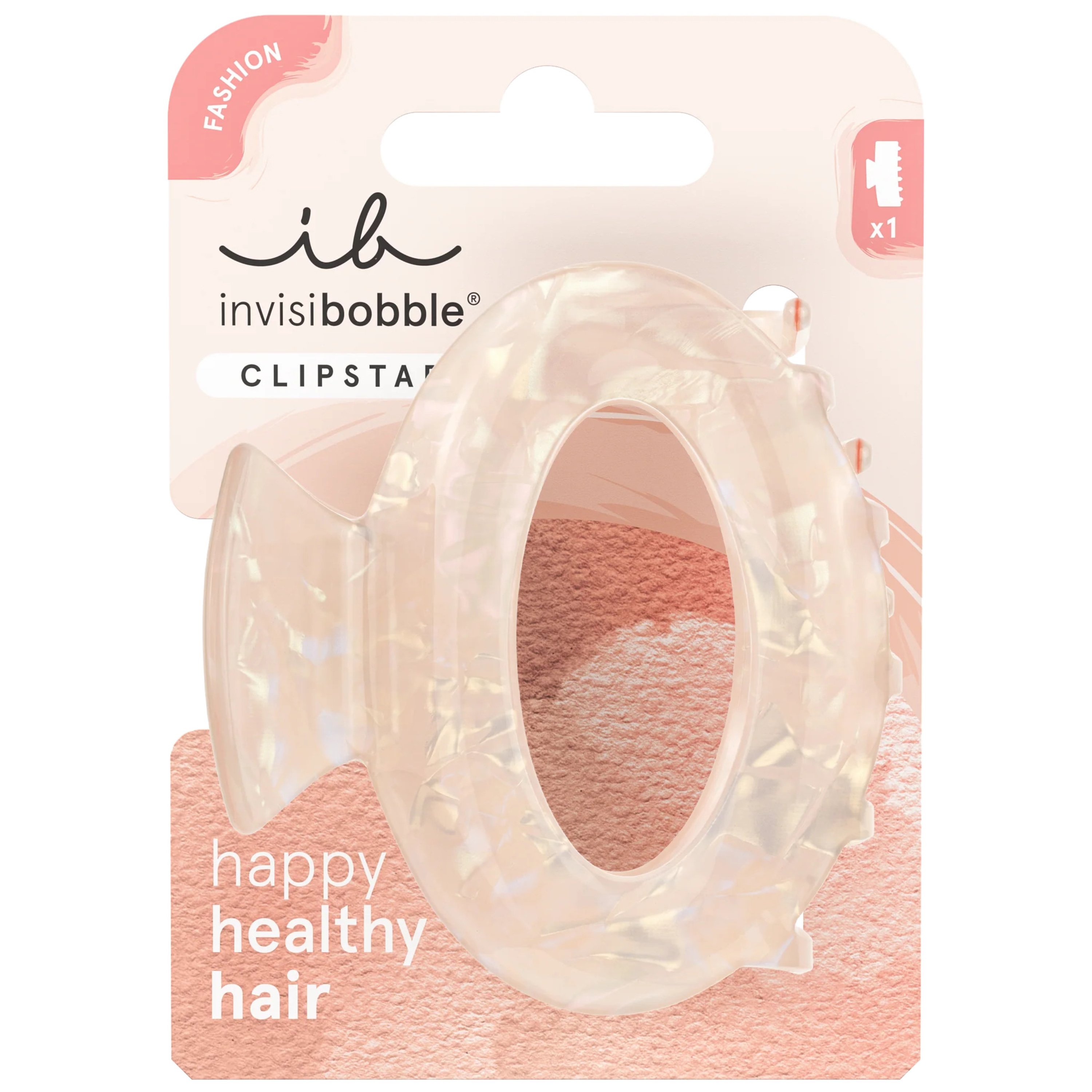 Invisibobble Clipstar Rosy Bliss Κλάμερ για Λεπτά & Κανονικά Μαλλιά 1 Τεμάχιο
