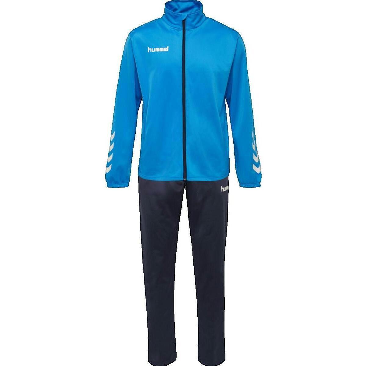 Σετ από φόρμες hummel Ensemble hmlPROMO Poly Suit bleu