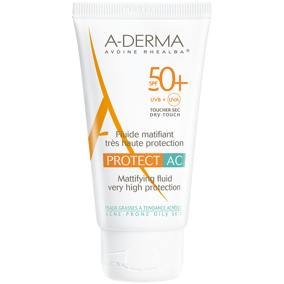 A-Derma Protect AC Fluide Matifiant Spf50+ 40ml