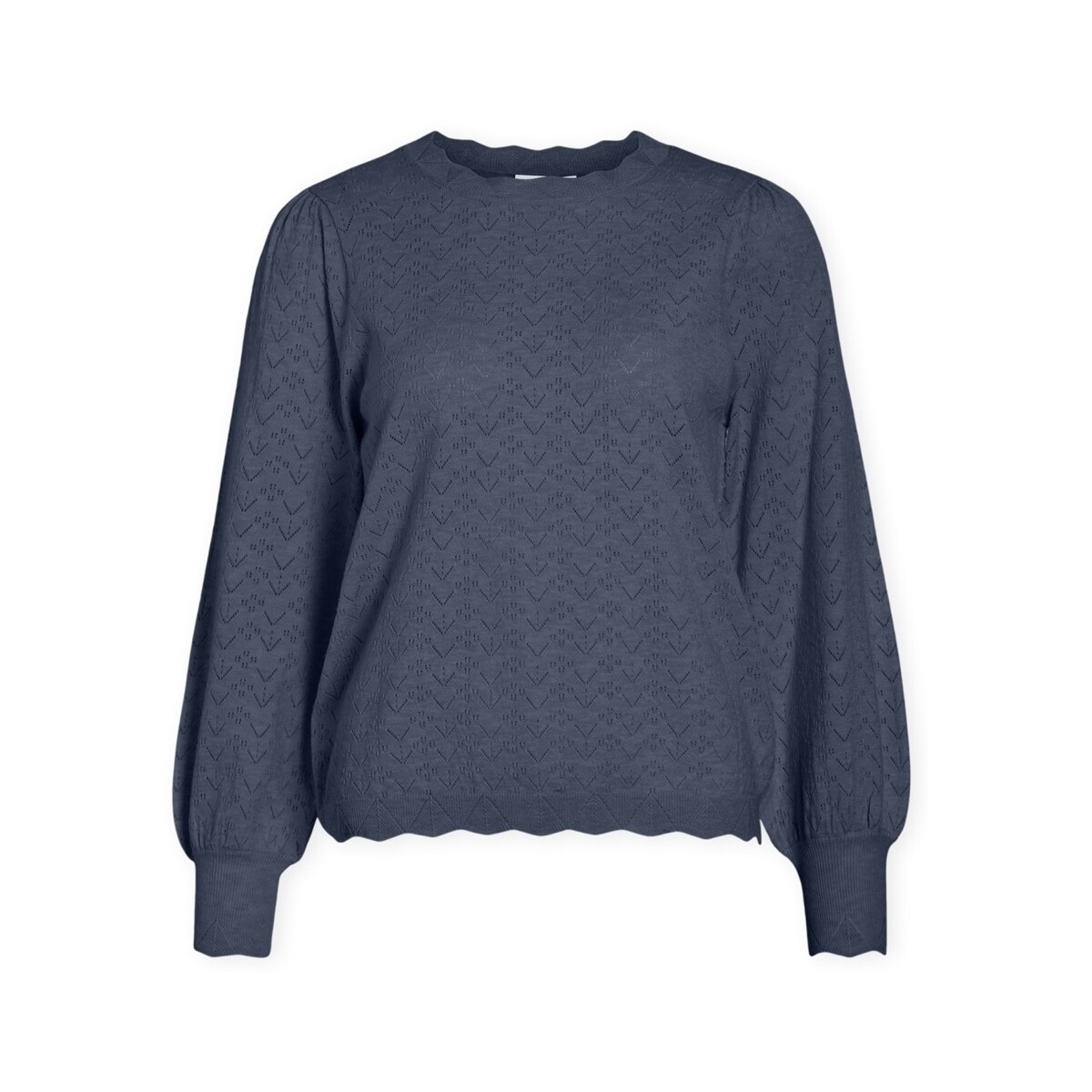 Πουλόβερ Vila Emi Knit - Vintage Indigo