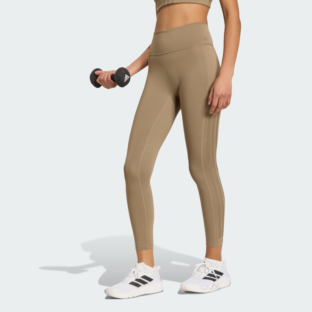 Κολάν Optime Workout 3-Stripes 7/8