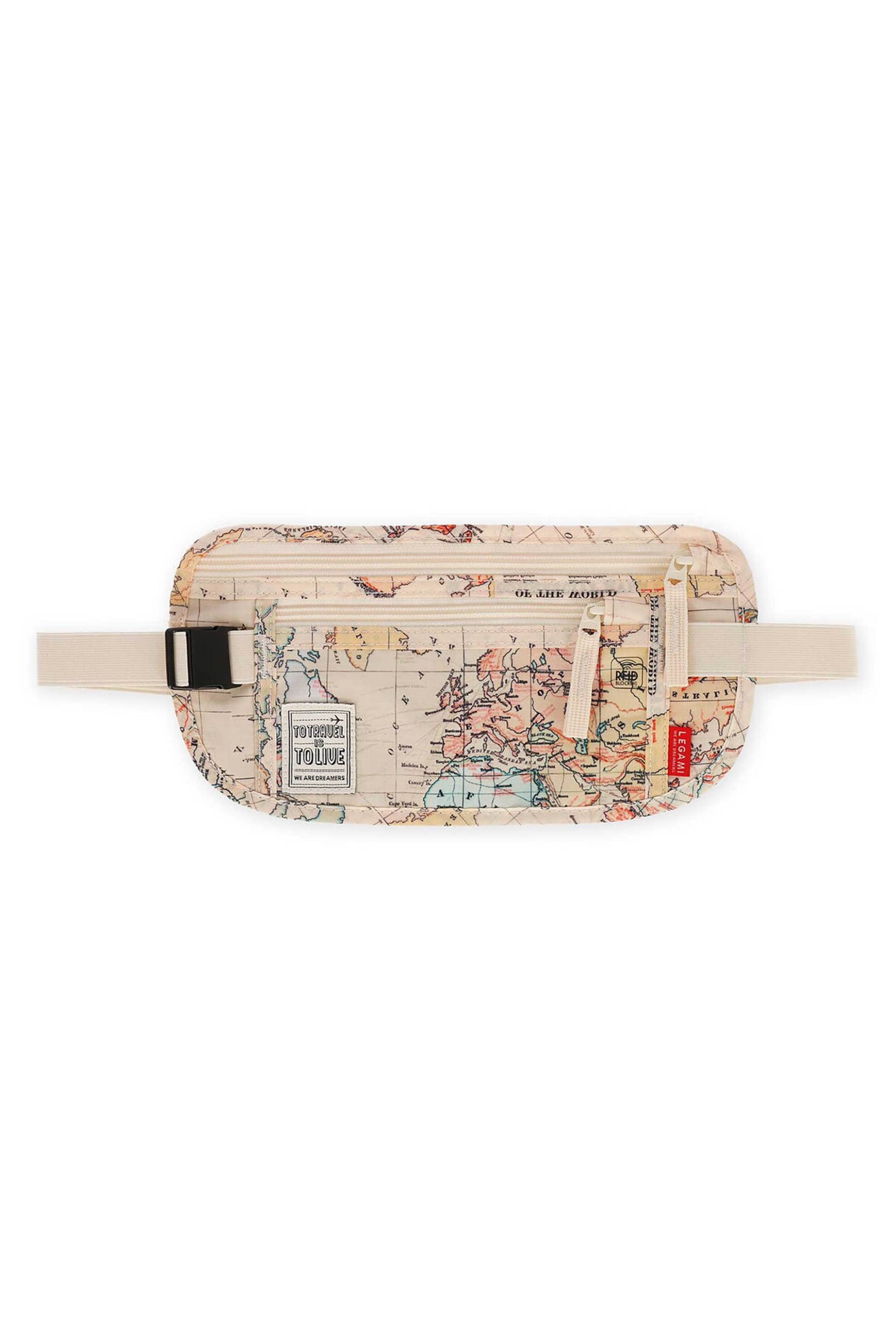 Legami Ultra-slim Waist Bag - Secret Waist Bag - Travel