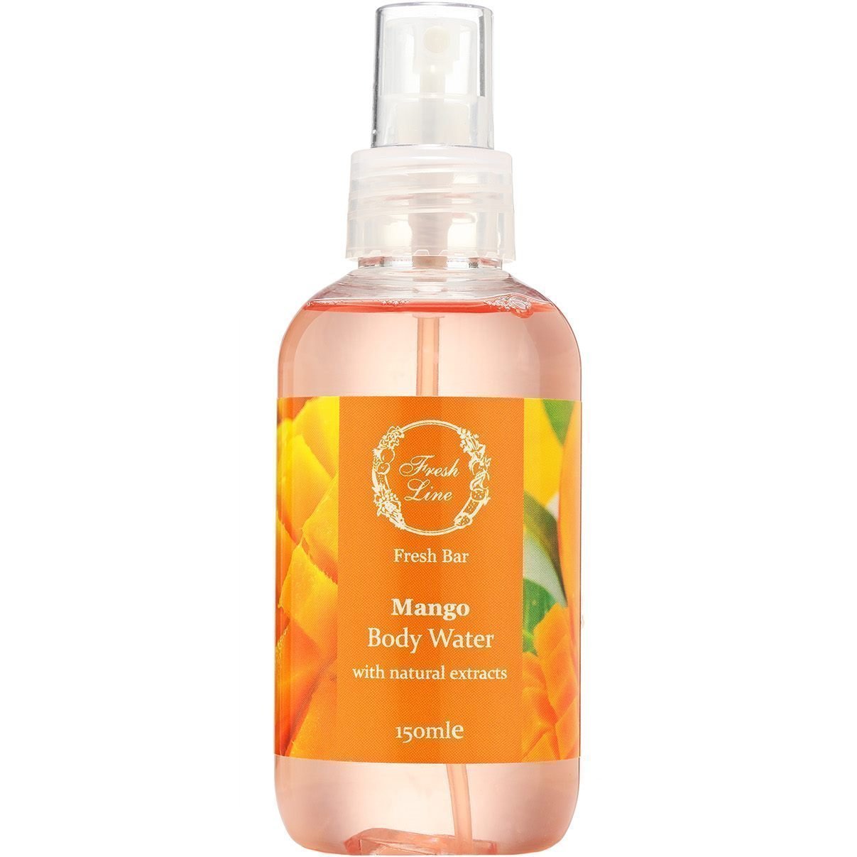 Fresh Line Fresh Bar Mango Body Water Εξωτικό & Φρουτώδες Αρωματικό Νερό Σώματος Φυσικής Σύνθεσης με Μάνγκο 150ml