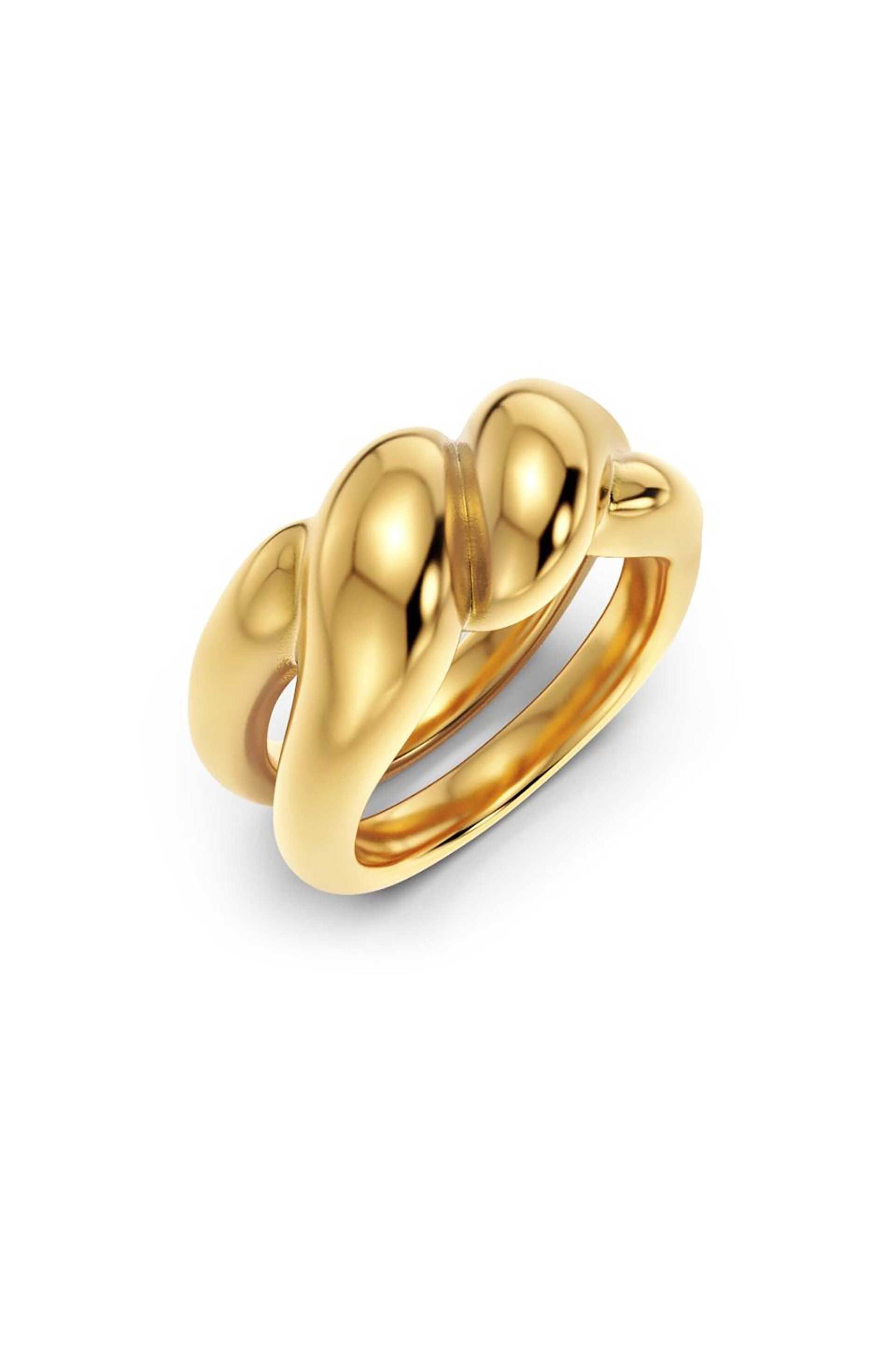 EDBLAD γυναικείο δαχτυλίδι "Twist Gold" (M)