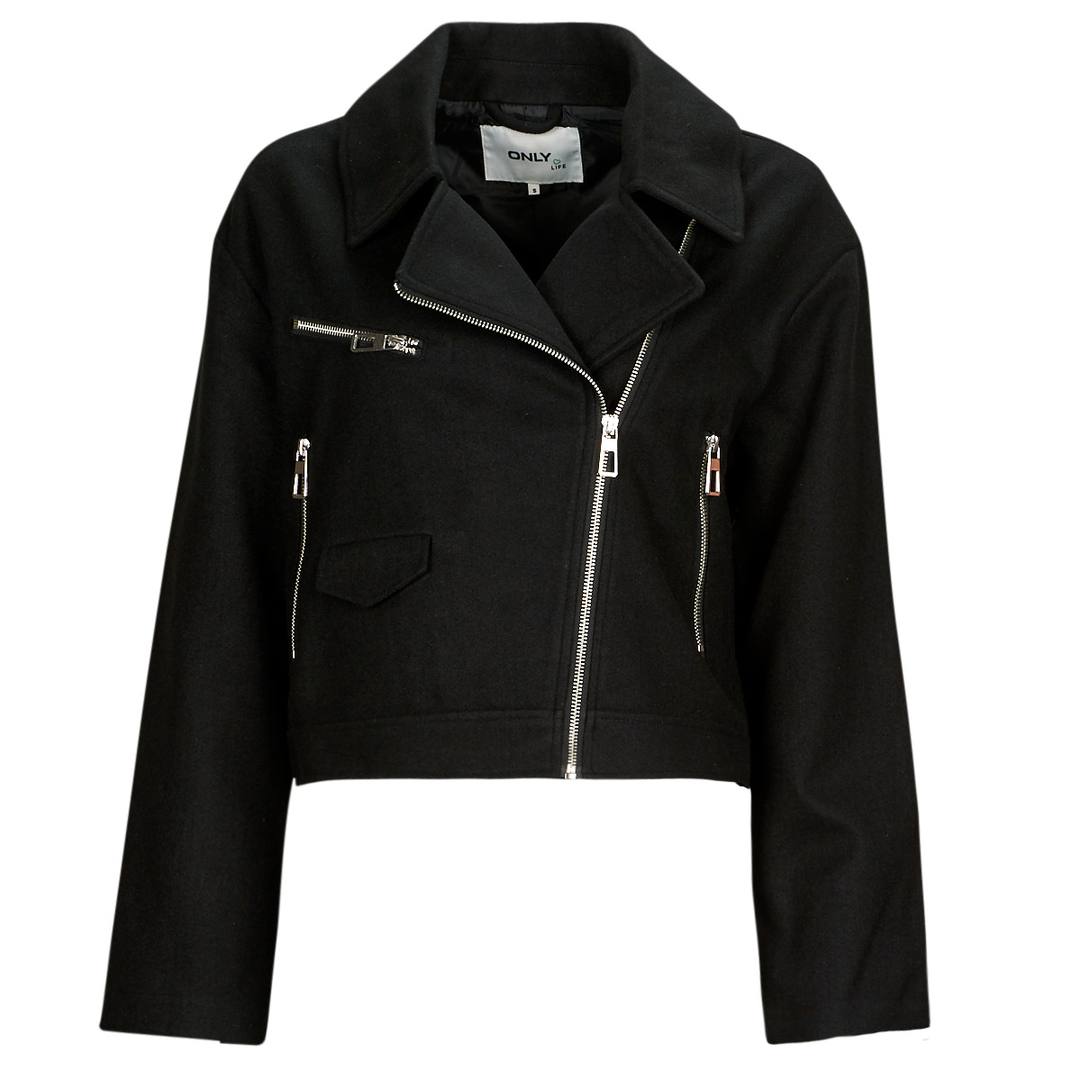 Δερμάτινο Μπουφάν Only ONLNANCY BIKER JACKET OTW