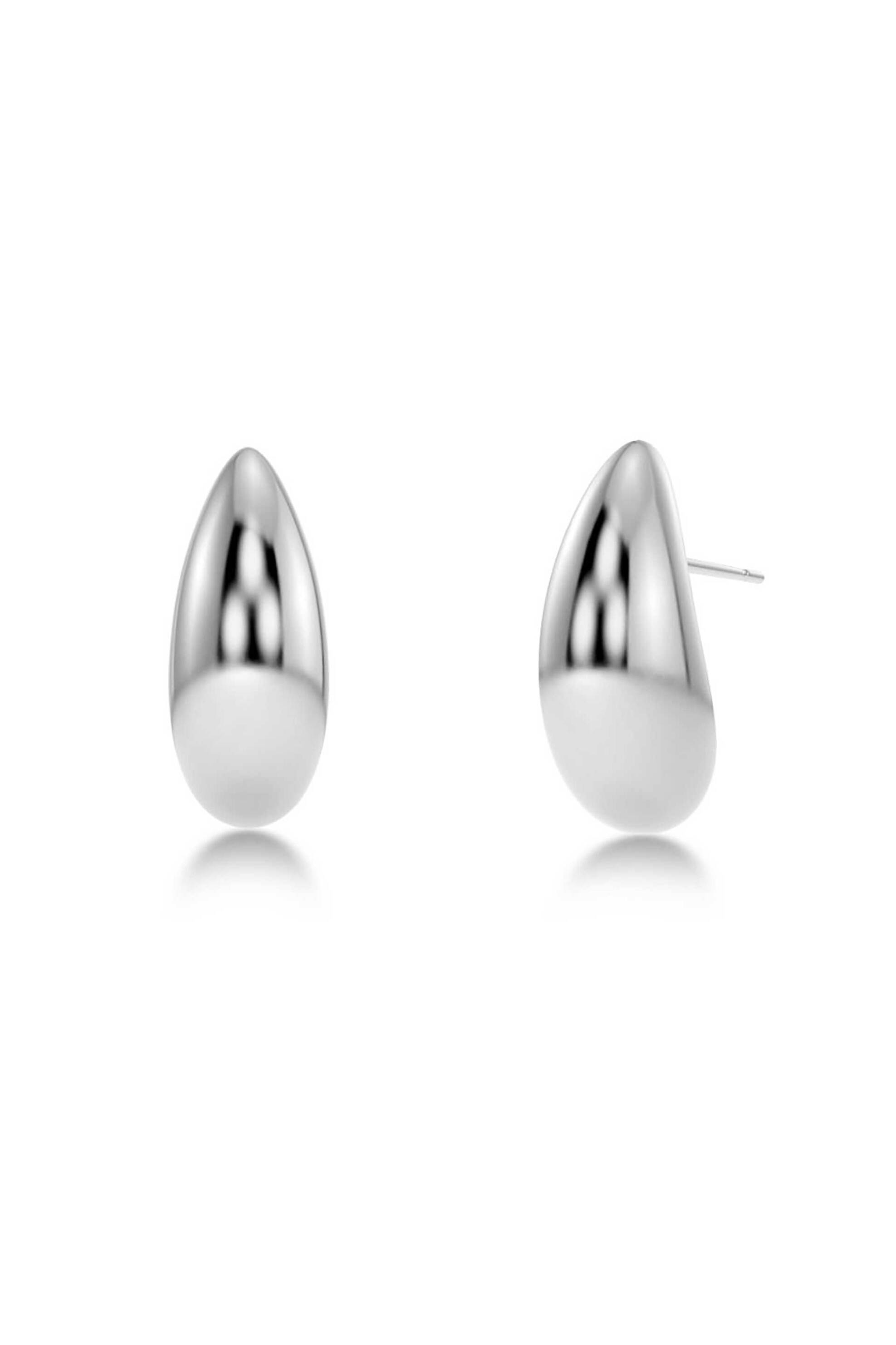 EDBLAD γυναικεία σκουλαρίκια "Silver Bean Silver"